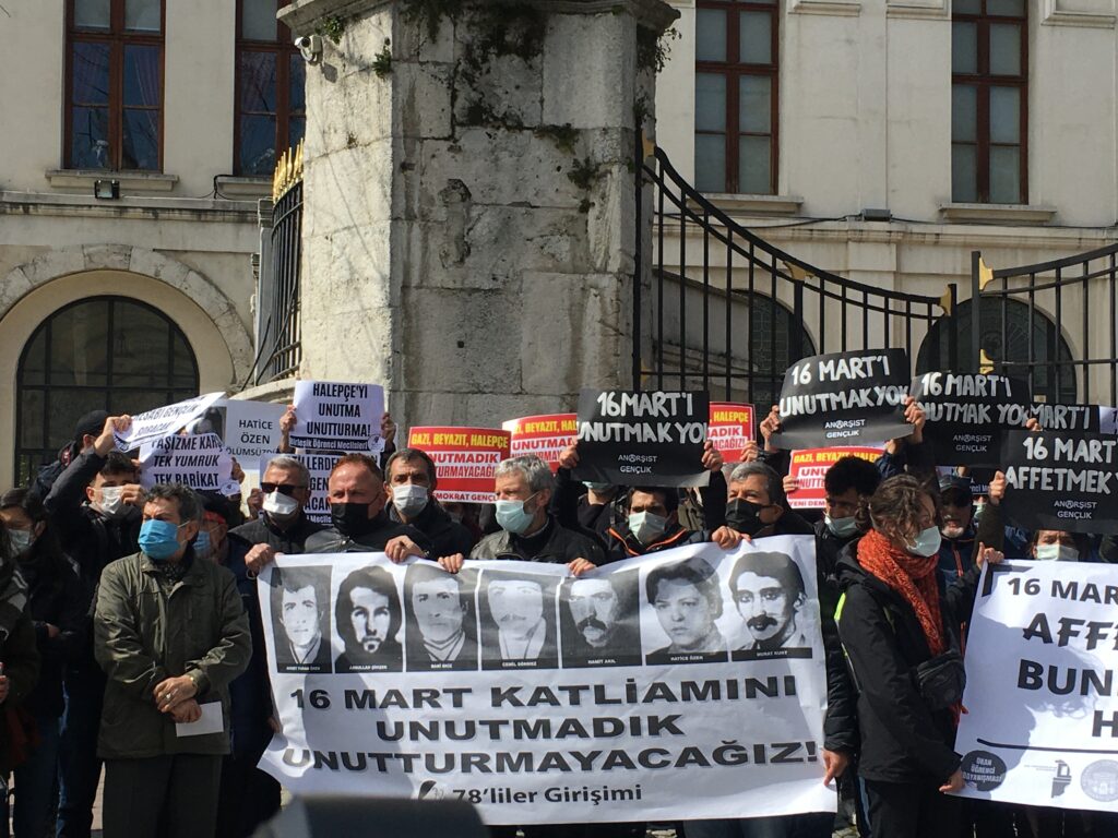 Beyazıt ve Halepçe Katliamı Anması