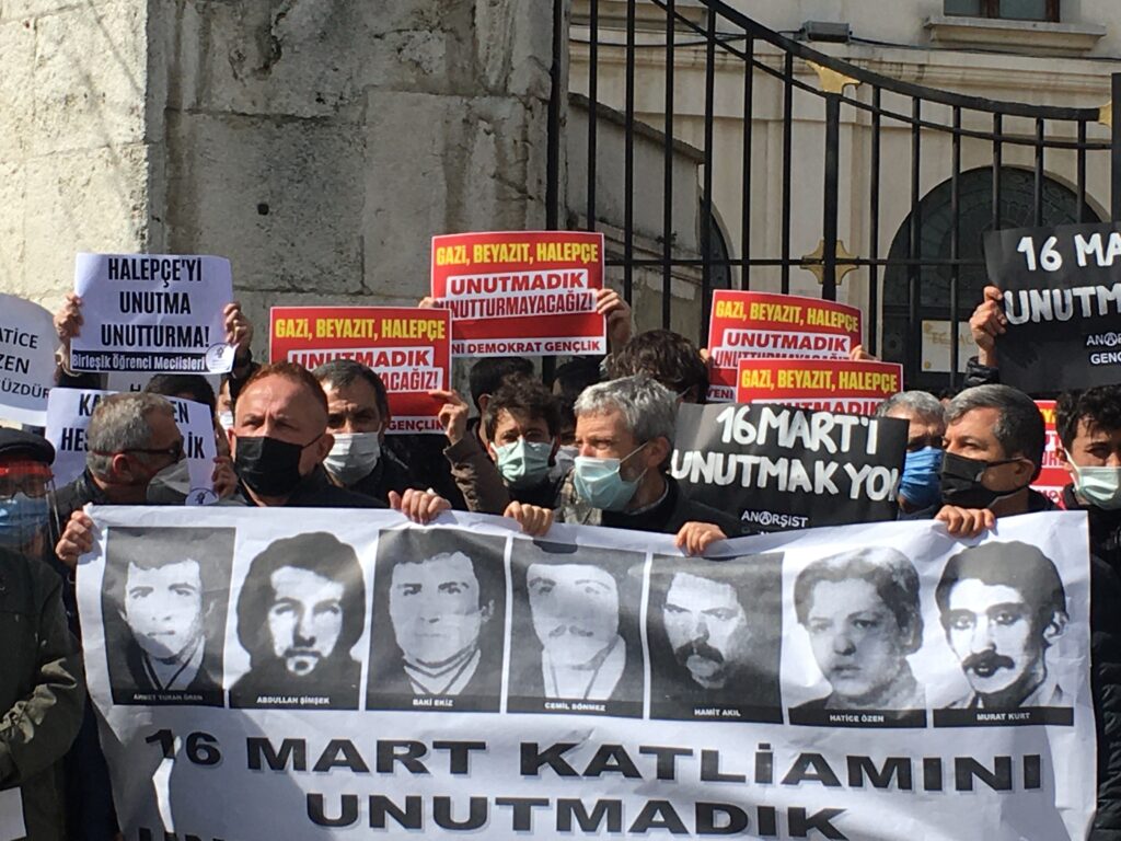 Beyazıt ve Halepçe Katliamı Anması